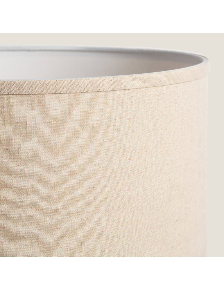 Lampe à Poser Corde Naturelle et Lin Dione