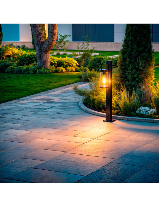 Balise sur Pied Extérieure 80cm Aluminium Benny