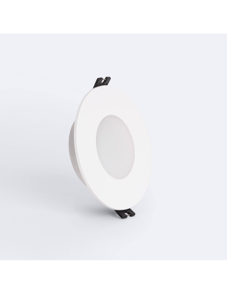 Collerette Downlight Conique IP65 pour Ampoule LED GU10 / GU5.3 Coupe Ø75 mm Maxis Collerette Downlight Conique IP65 pour Ampoule LED GU10 / GU5.3 Coupe Ø75 mm Maxis