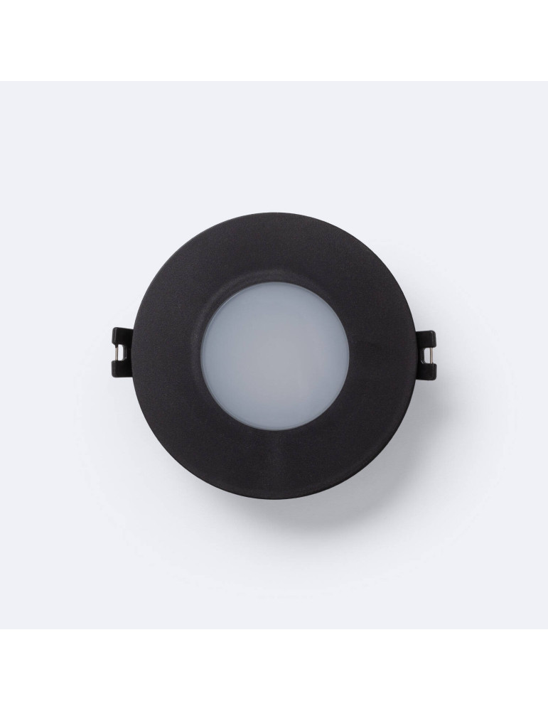 Collerette Downlight Conique IP65 pour Ampoule LED GU10 / GU5.3 Coupe Ø75 mm Maxis