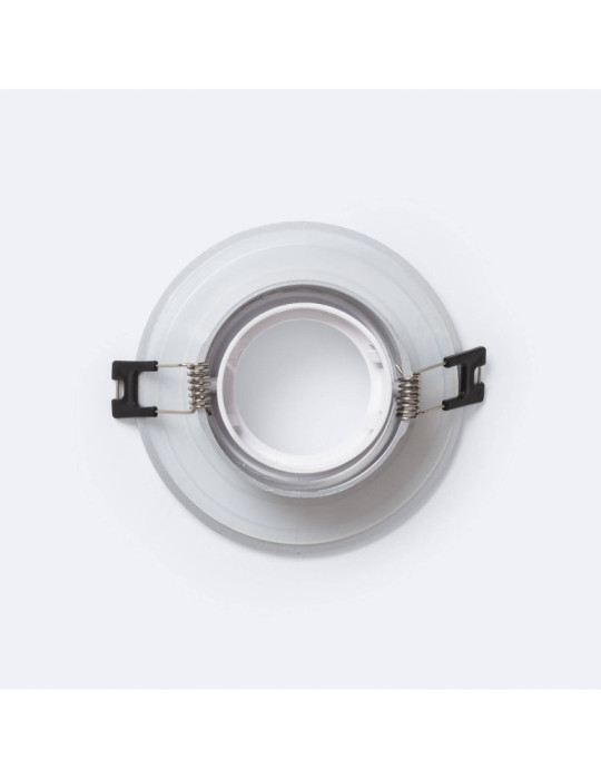 Collerette Downlight Conique IP65 pour Ampoule LED GU10 / GU5.3 Coupe Ø75 mm Maxis