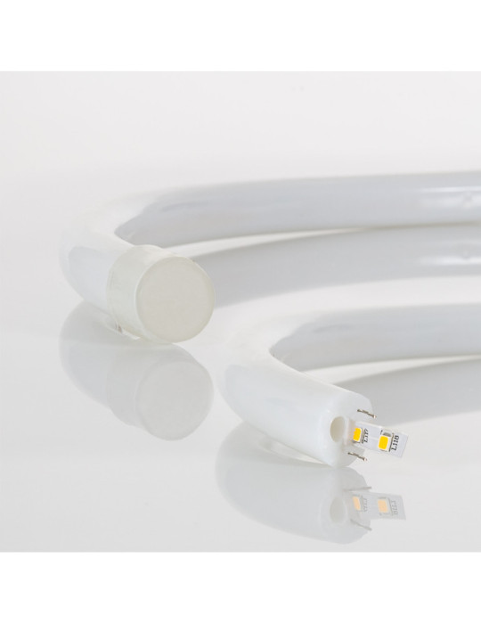 Bobina Neón Circular LED Flexible 120LED/m Naranja 50 Metros