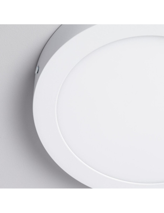 Plafonnier LED Rond 18W SwitchCCT Sélectionnable Ø 225mm Dimmable Compatible avec Télécommande RF V.2