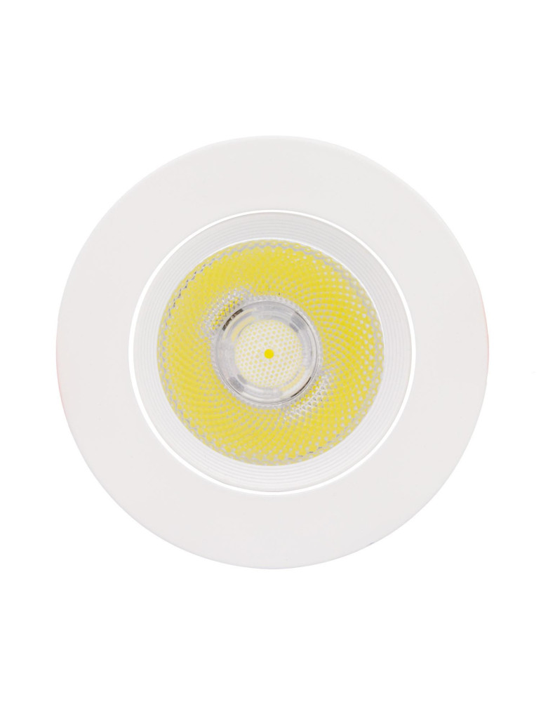 Spot Downlight LED 15W Rond COB CRI90 Coupe Ø 113 mm