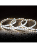 Ruban LED CCT 220V AC 120 LED/m IP65 Largeur 14mm Coupe tous les 100cm sur Mesure