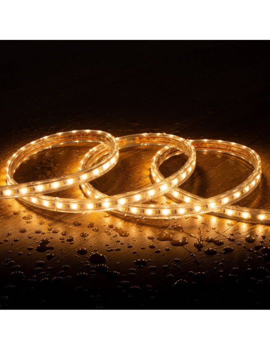 Ruban LED CCT 220V AC 120 LED/m IP65 Largeur 14mm Coupe tous les 100cm sur Mesure