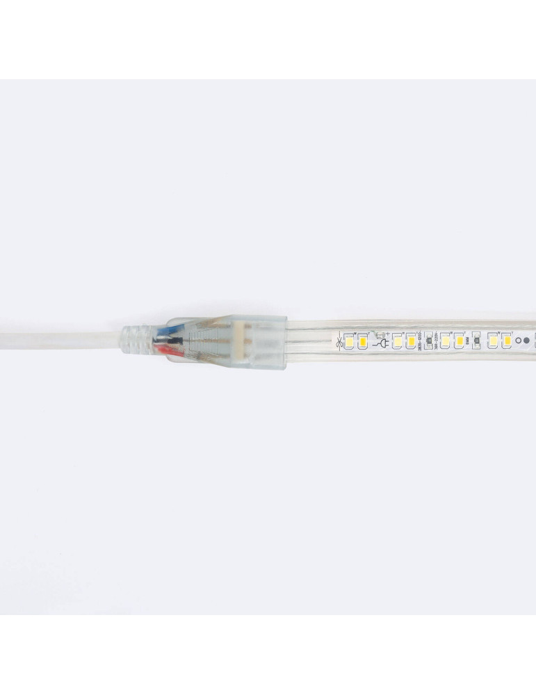 Ruban LED CCT 220V AC 120 LED/m IP65 Largeur 14mm Coupe tous les 100cm sur Mesure