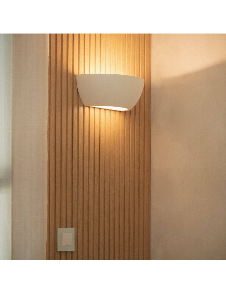 Applique Murale LED Plâtre avec Batterie Bakily
