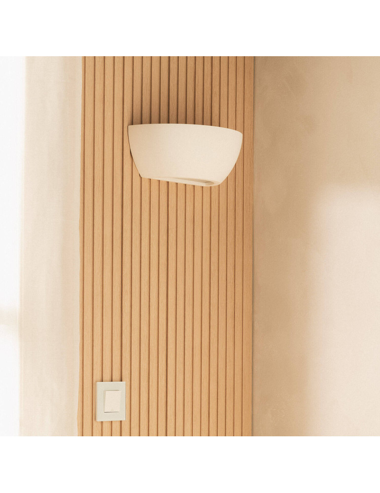 Applique Murale LED Plâtre avec Batterie Bakily