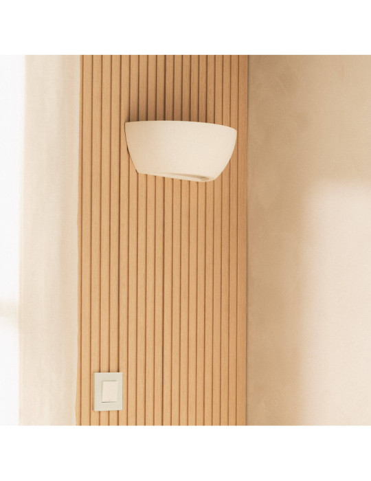 Applique Murale LED Plâtre avec Batterie Bakily