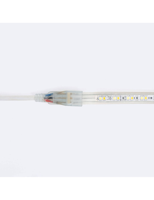 Ruban LED CCT 220V AC 120 LED/m IP65 Largeur 14mm Coupe tous les 100cm sur Mesure