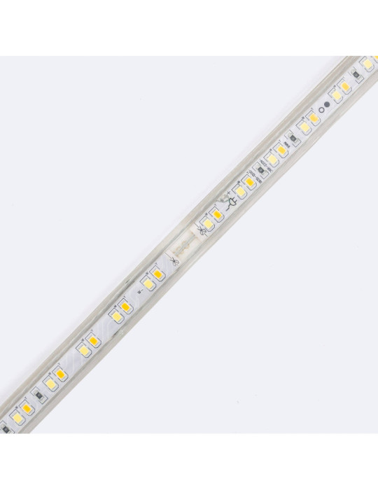 Ruban LED CCT 220V AC 120 LED/m IP65 Largeur 14mm Coupe tous les 100cm sur Mesure