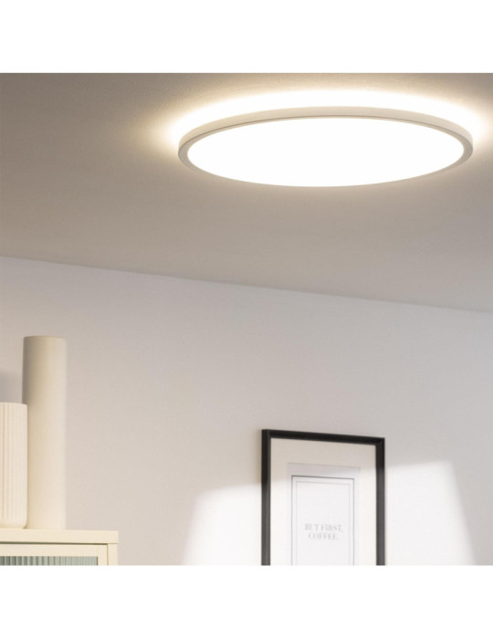 Plafonnier LED Rond Variation par Paliers 3 Niveaux SwitchDimm 24W Double Face Ø420mm