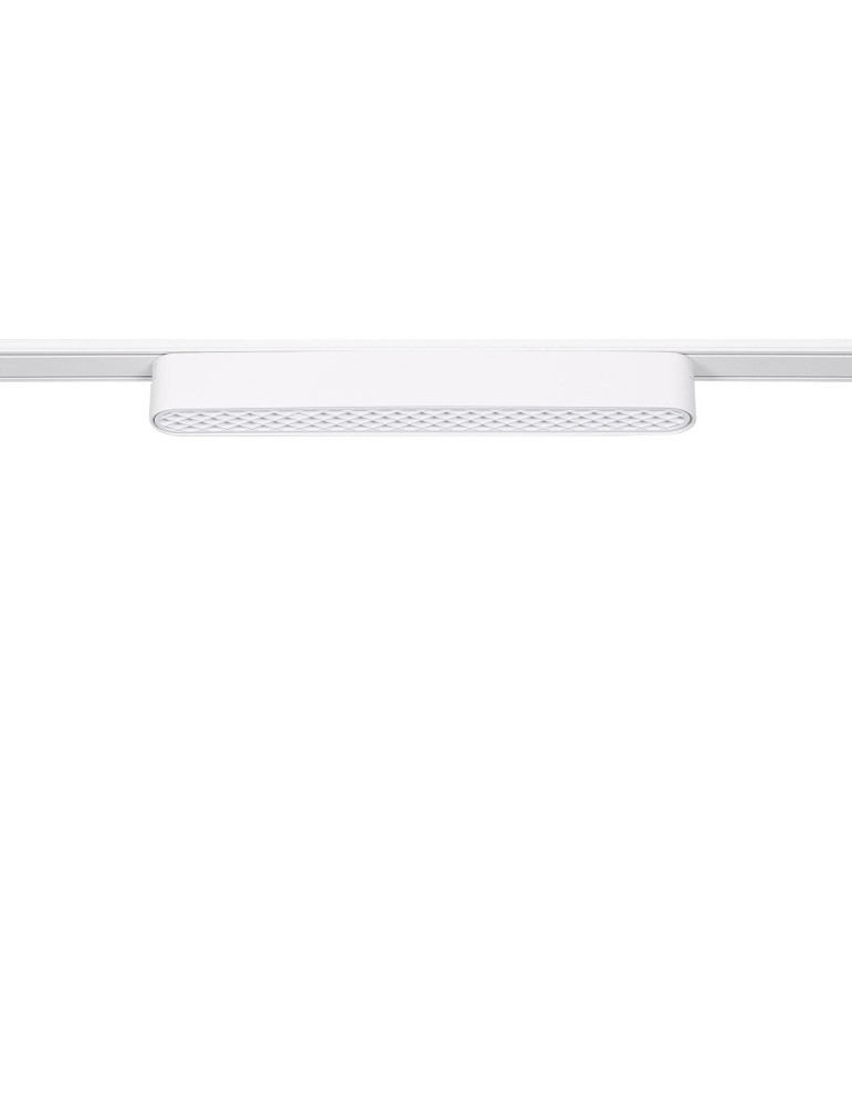 Spot Linéaire LED sur Rail Magnétique 25mm Extra-Plat 12W 48V Blanc Optic 222mm