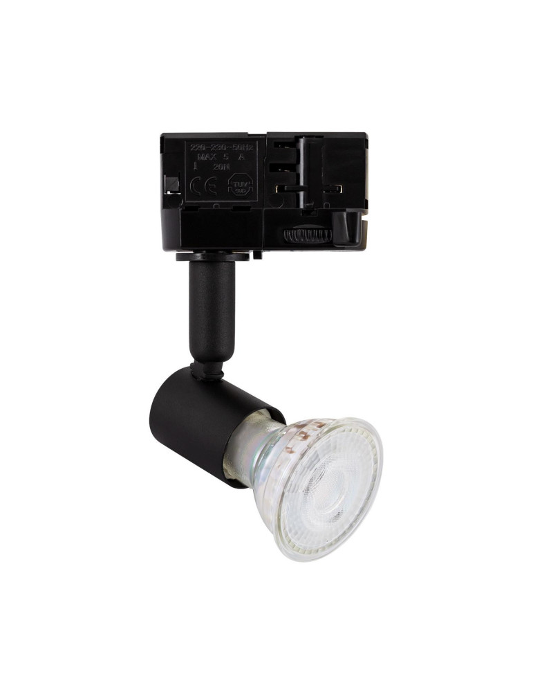 Spot à Douille sur Rail Triphasé Oasis pour Ampoule GU10