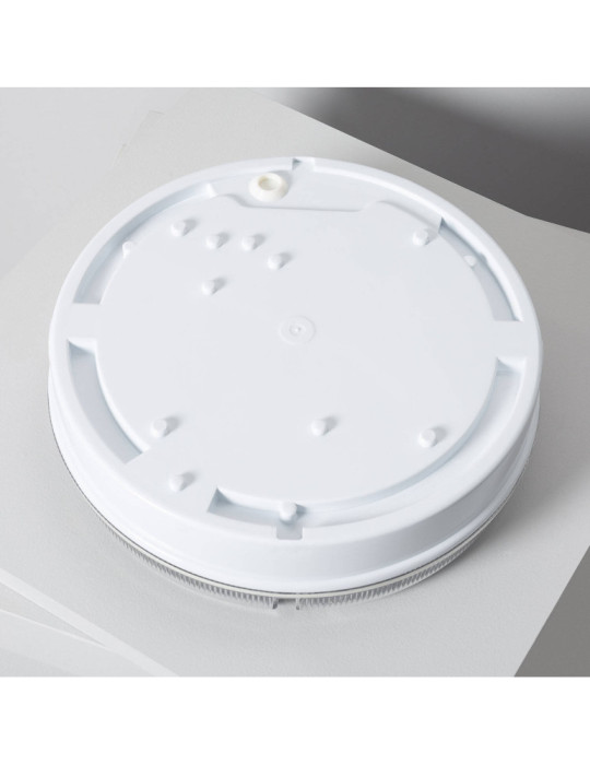 Plafonnier LED Extérieur Rond 24W Hublot IP65 Ø285 mm avec Éclairage de Sécurité Non Permanent