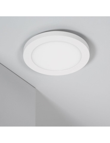 Dalle LED Rond 22W Sélectionnable Slim Surface Coupe Ajustable Ø 60-160mm