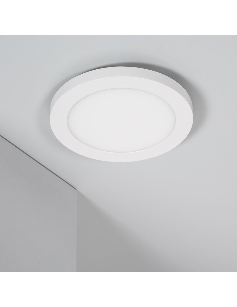 Dalle LED Rond 22W Sélectionnable Slim Surface Coupe Ajustable Ø 60-160mm Dalle LED Rond 22W Sélectionnable Slim Surface Coupe Ajustable Ø 60-160mm