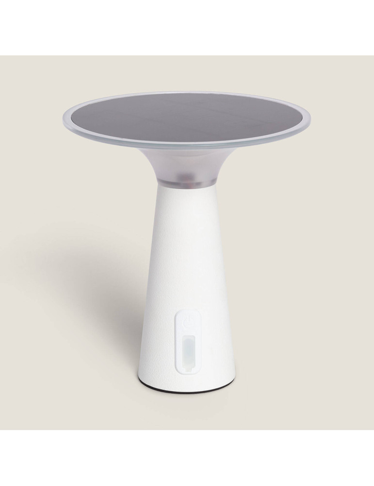 Lampe à Poser Solaire LED 3W Portable avec Batterie USB Rechargeable Soucha