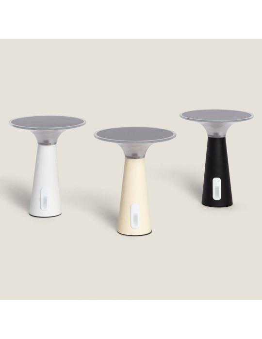 Lampe à Poser Solaire LED 3W Portable avec Batterie USB Rechargeable Soucha