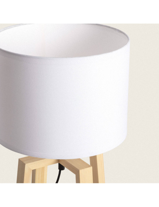 Lampe à Poser Bois Korsade