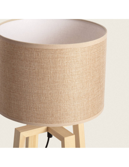 Lampe à Poser Bois Korsade