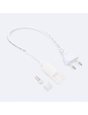 Câble pour Ruban LED Auto-Redressement 220V AC SMD IP65 Largeur 12mm Monochrome