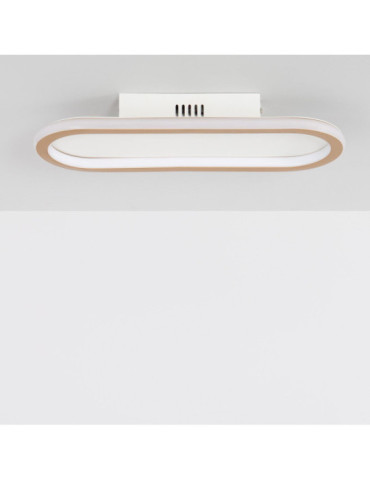 Plafonnier LED Aluminium 20W Gold Renoir