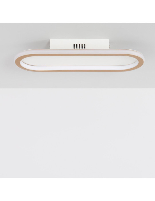 Plafonnier LED Aluminium 20W Gold Renoir