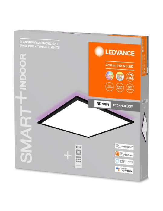 Panneau LED 60x60 cm 40W RGBTW Smart+ WiFi LEDVANCE 4058075650275