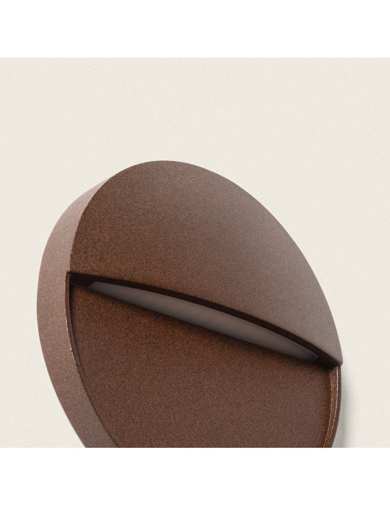 Applique Murale Extérieure LED 3W CCT Seleccionable en Saillie Ronde Jade