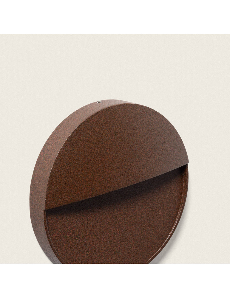 Applique Murale Extérieure LED 3W CCT Seleccionable en Saillie Ronde Jade