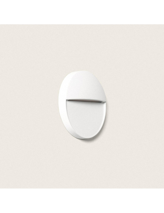 Applique Murale Extérieure LED 3W CCT Seleccionable en Saillie Ronde Jade Applique Murale Extérieure LED 3W CCT Seleccionable en Saillie Ronde Jade
