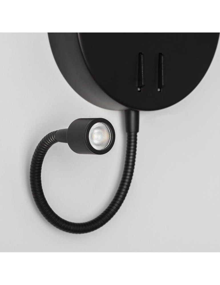 Lampe Murale Métal Kuomba avec Flex LED de Lecture