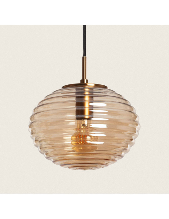 Suspension Métal et Verre Ailen