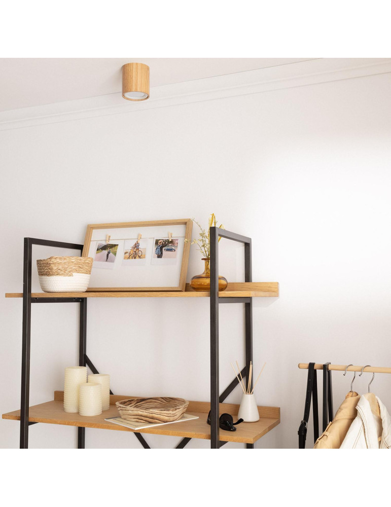 Plafonnier LED Bois 6W Esben