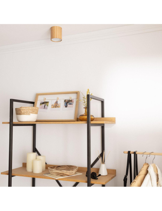 Plafonnier LED Bois 6W Esben