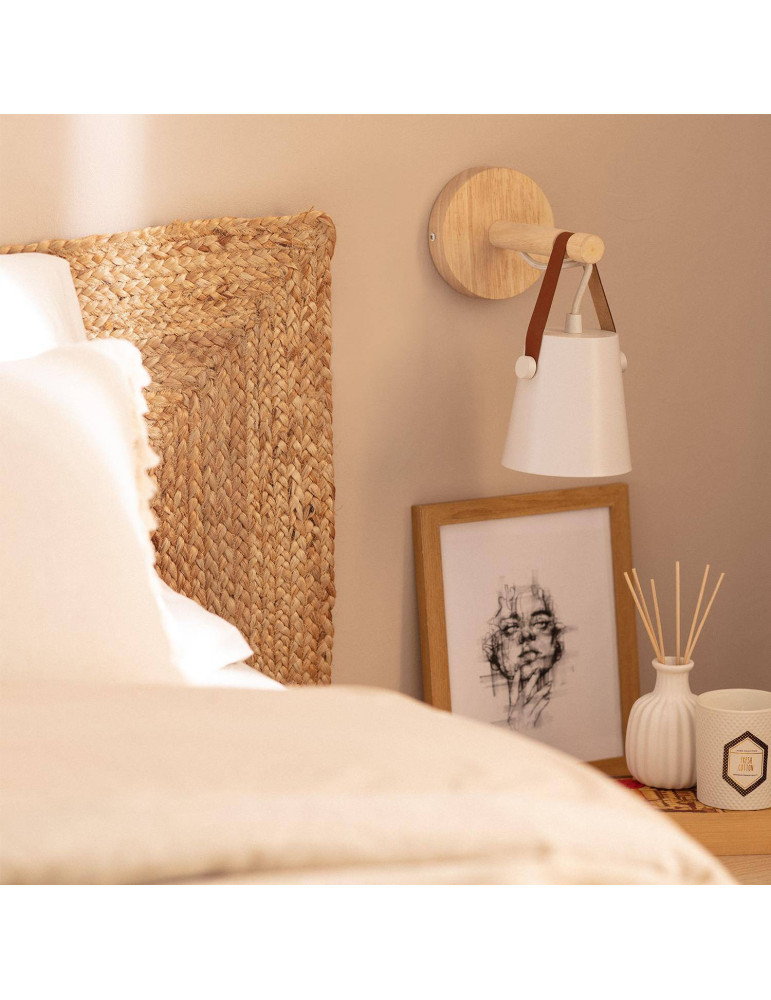 Lampe Murale Bois et Métal Tynset