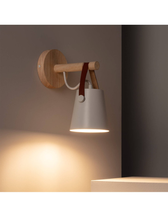 Lampe Murale Bois et Métal Tynset