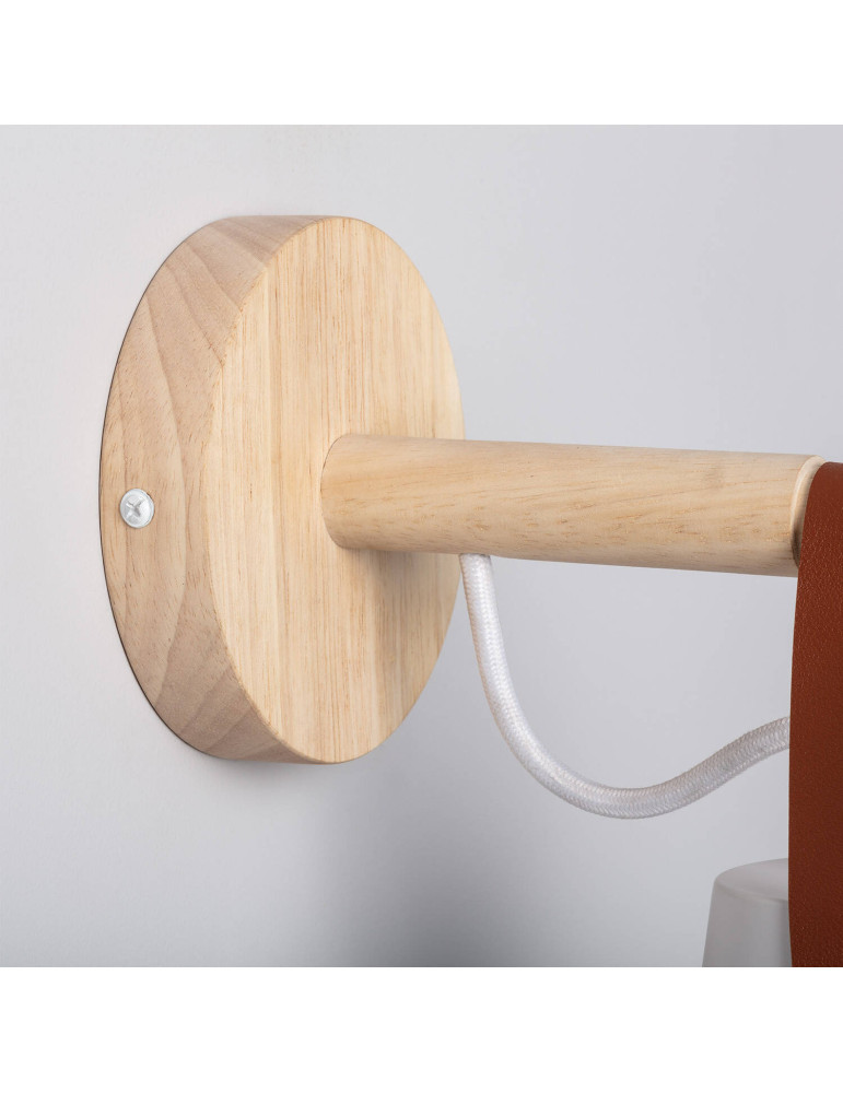 Lampe Murale Bois et Métal Tynset
