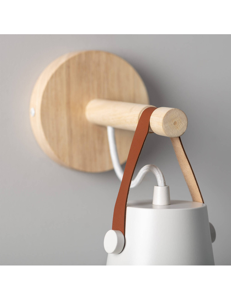 Lampe Murale Bois et Métal Tynset