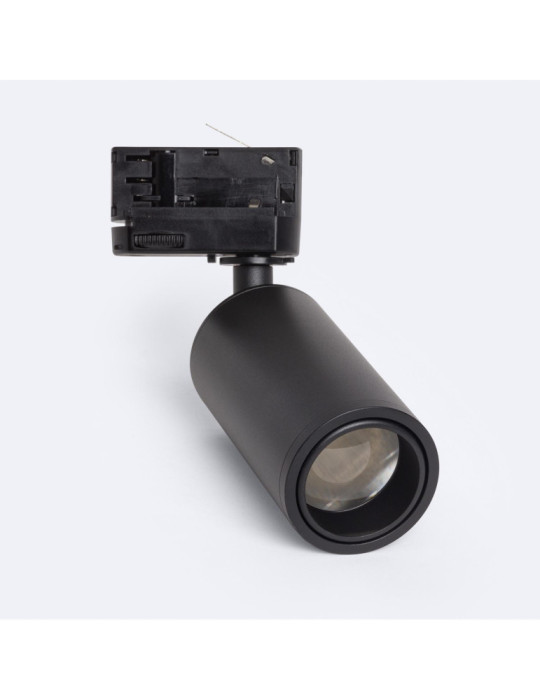 Spot à Douille sur Rail Triphasé Ágata Multiangle 10-50º pour Ampoule GU10