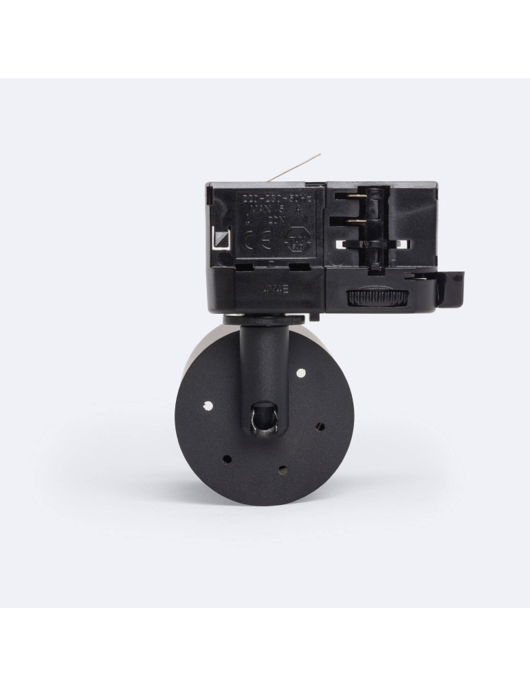 Spot à Douille sur Rail Triphasé Ágata Multiangle 10-50º pour Ampoule GU10