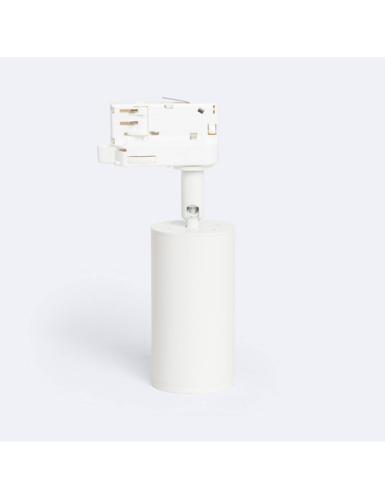 Spot à Douille sur Rail Triphasé Ágata Multiangle 10-50º pour Ampoule GU10