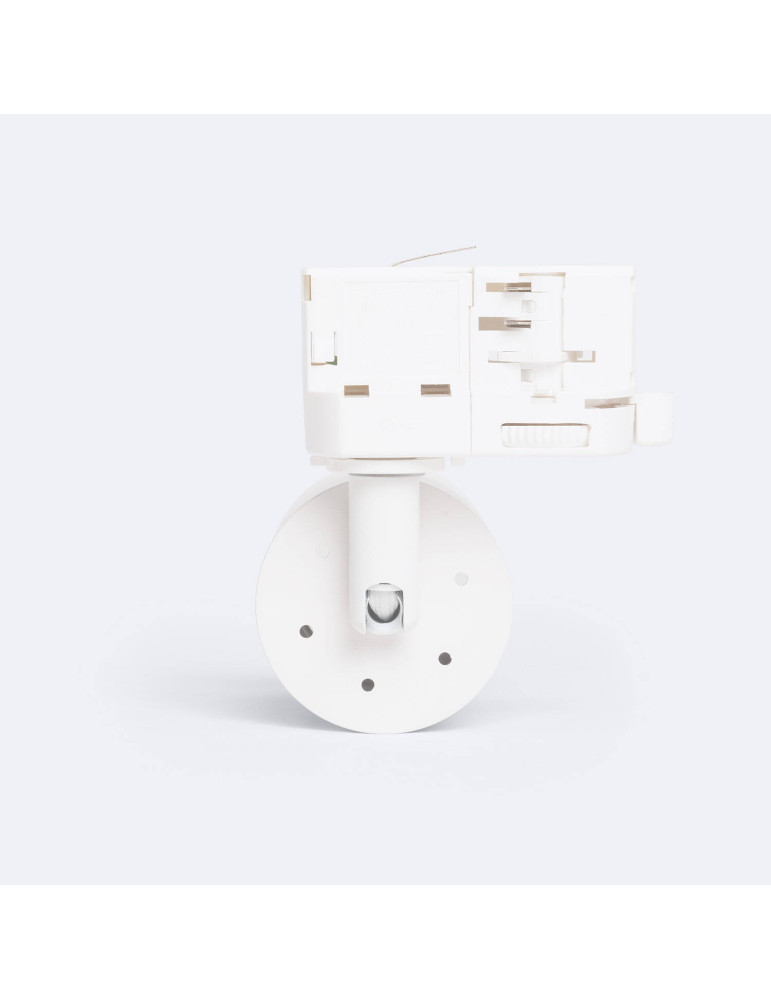 Spot à Douille sur Rail Triphasé Ágata Multiangle 10-50º pour Ampoule GU10