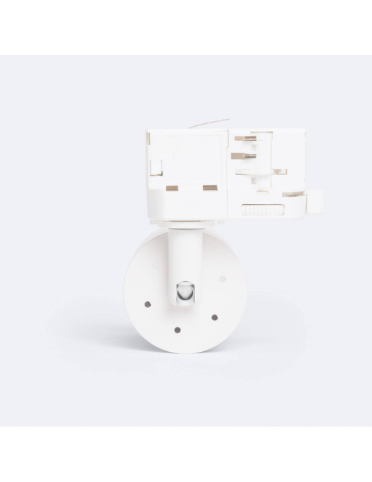 Spot à Douille sur Rail Triphasé Ágata Multiangle 10-50º pour Ampoule GU10