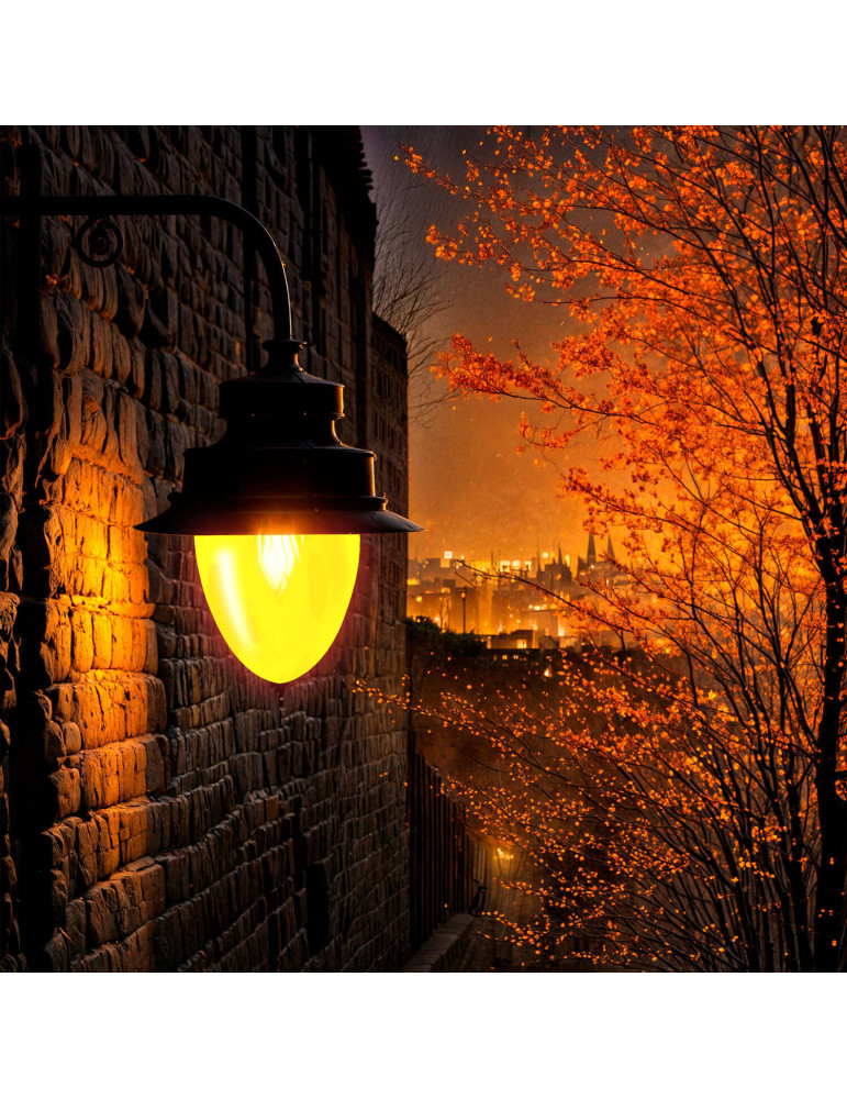 Lampadaire LED 40W Ambre Fisher LUMILEDS PHILIPS Xitanium Dimmable 1-10V