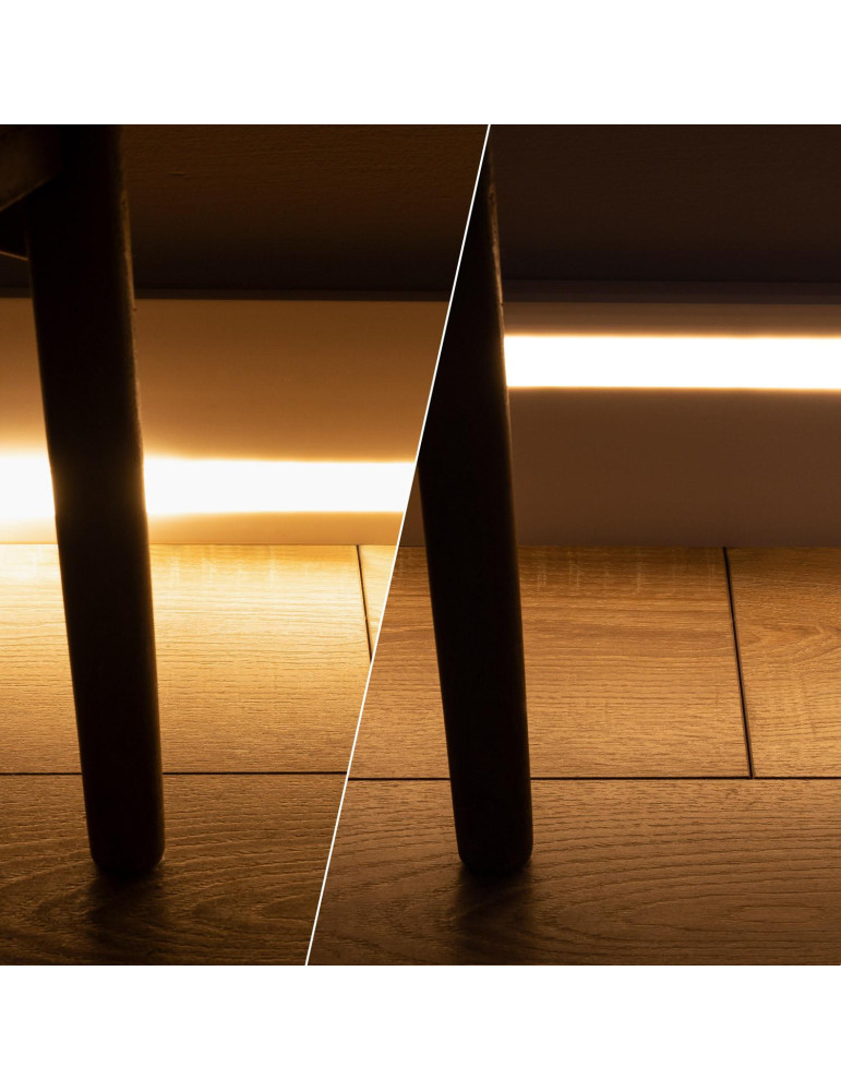 Moulure Plinthes Classic  pour Rubans LED