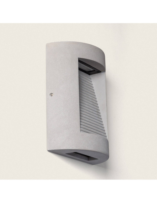 Applique Murale Extérieure LED Dimmable 16W Ciment Zalix Applique Murale Extérieure LED Dimmable 16W Ciment Zalix