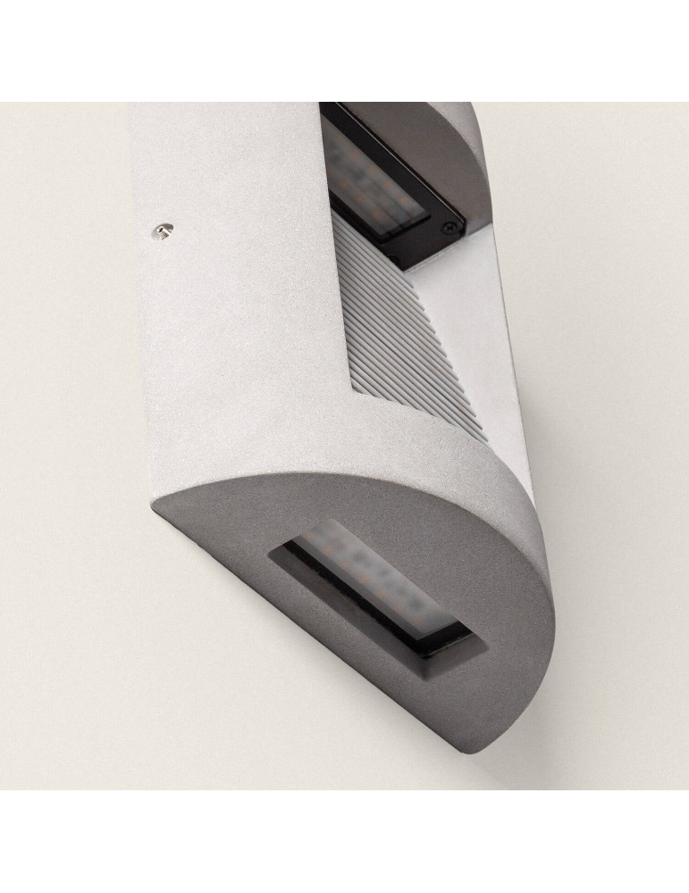 Applique Murale Extérieure LED Dimmable 16W Ciment Zalix